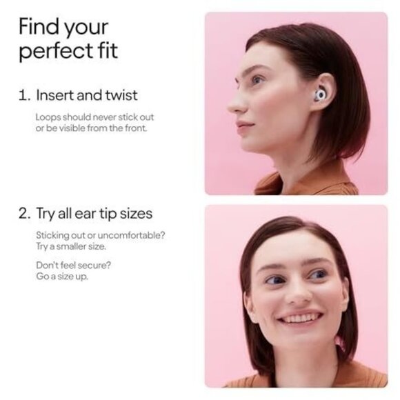 Loop Quiet 2 Ear Plugs Ultra-Comfy Reusable Noise-Reducing Earplugs White - Picture 7 of 7